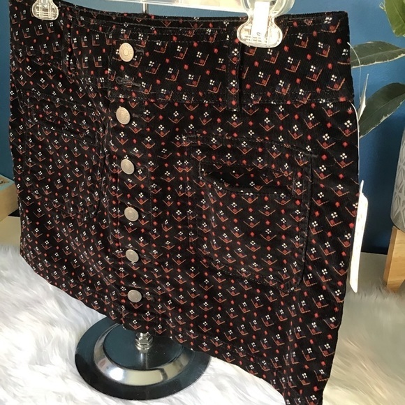 Free People Joanie Corduroy Mini Skirt - Picture 2 of 13
